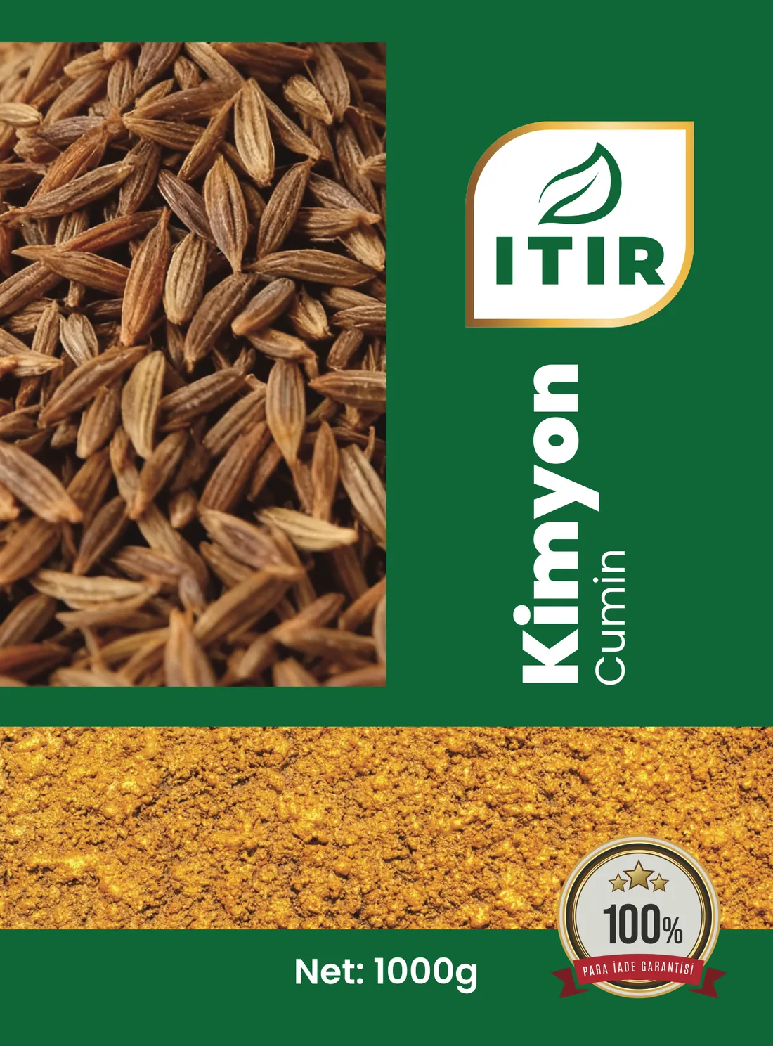 Itır Kimyon ambalajı – 1000 g