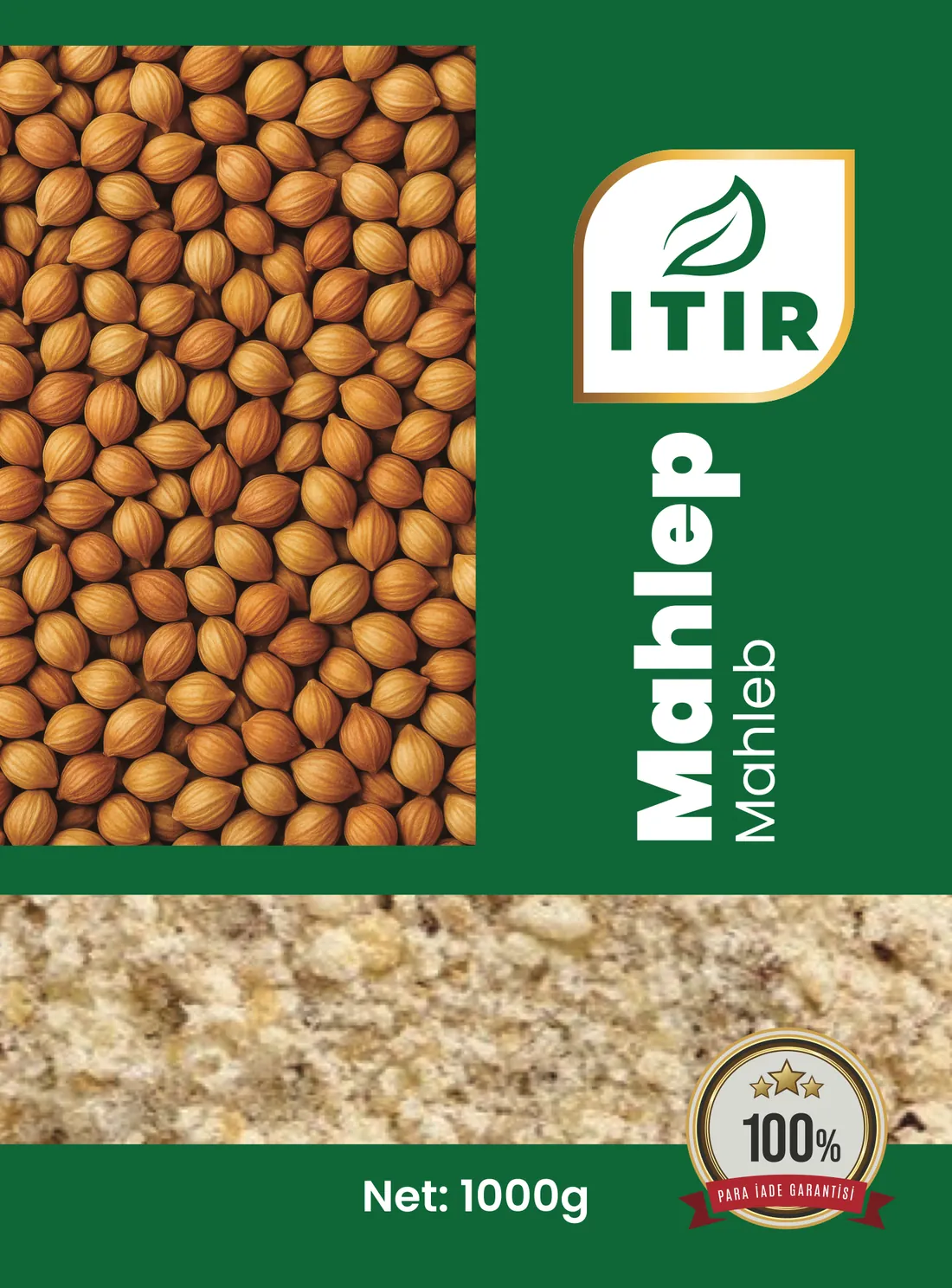 Itır Mahlep ambalajı – 1000 g
