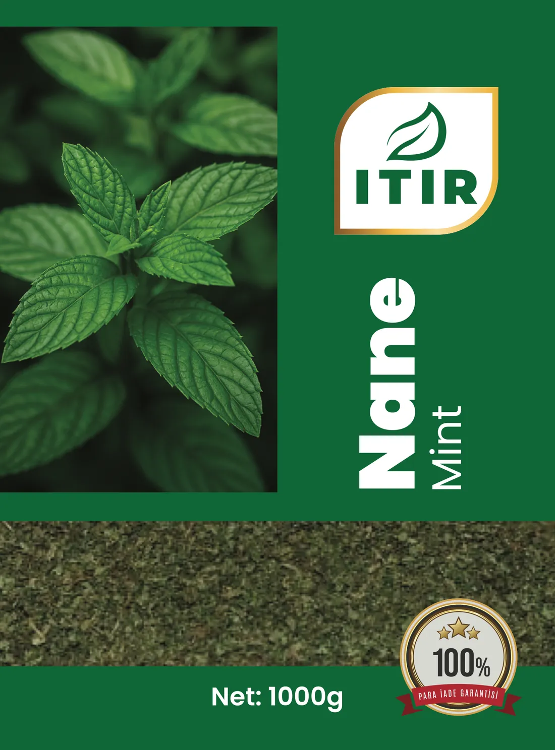 Itır Nane ambalajı – 1000 g